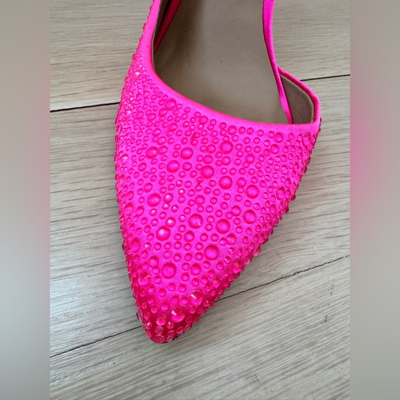 I.N.C. International Concepts Hot Pink Heels Pumps Cocktail Party Wedding Guest - Picture 6 of 13